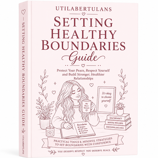 E-book  Setting Healthy Boundaries Guide